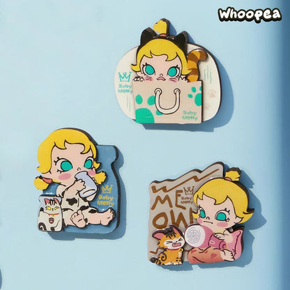 Baby Molly & Baby Tabby Series-Fridge Magnet Blind Box