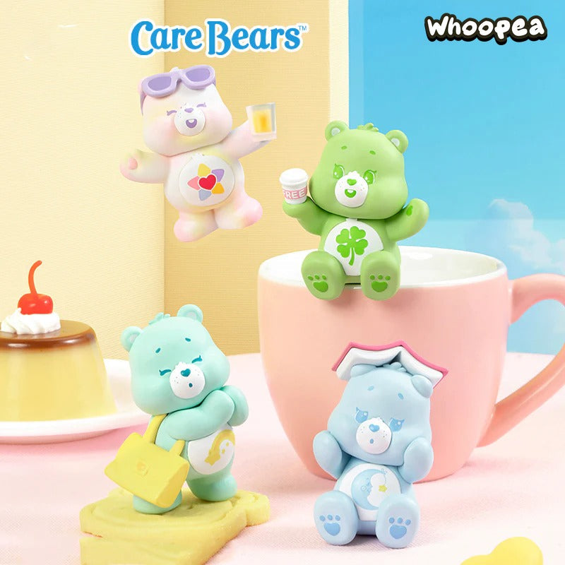 Care Bears Little Things Series Cubby Face Mini Beans Figures, Blind Bag