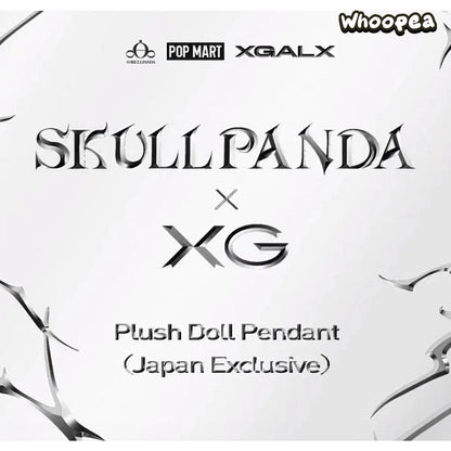 SKULLPANDA XG Plush Doll Pendant Japan Exclusive