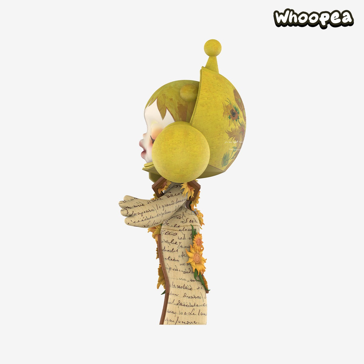 MEGA α SKULLPANDA 400 % und 1000 % Van-Gogh-Museums-Sonnenblumen