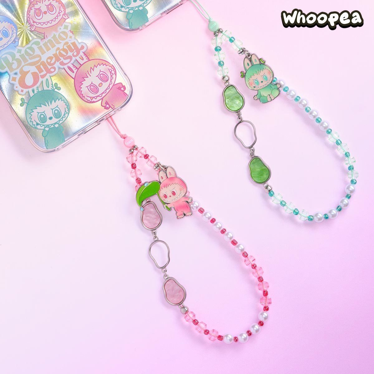 THE MONSTERS Big into Energy Series-Phone Charm Blind Box