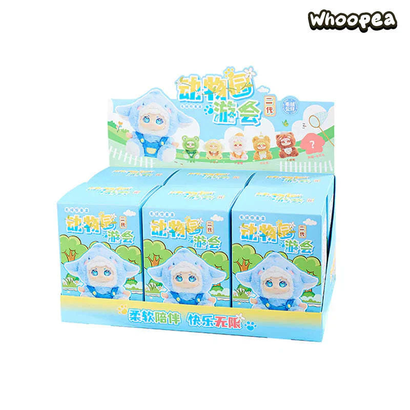 【Sale】Nooki V2 Zoo Party Series Plush Dolls, Blind Box