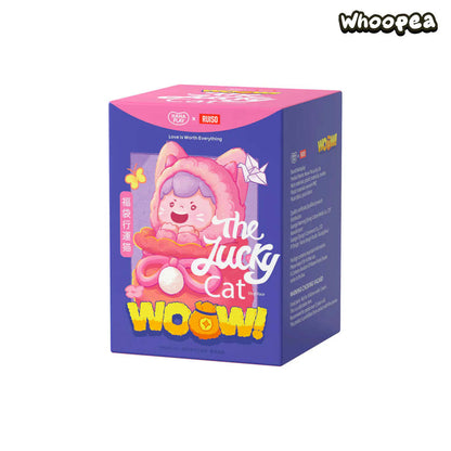 WOOW The Lucky Cat Series Vinyl Face Plush Dolls, Blind Box