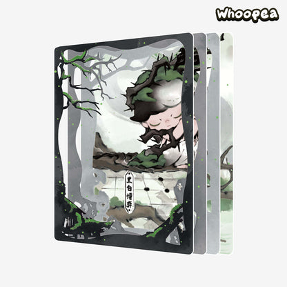 DIMOO Stories in the Cup Series Figures Art Collection Cards