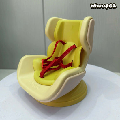 Kawaii Puppensitz Mini-Sitz für Labubu Ob11 Puppe Cartoon Ornament