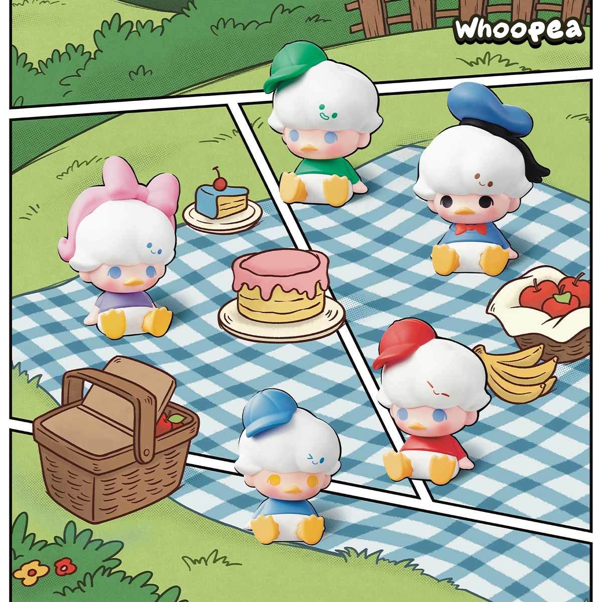 POP BEAN DIMOO WORLD × DSN Classic Series（3Pcs Per Pack）