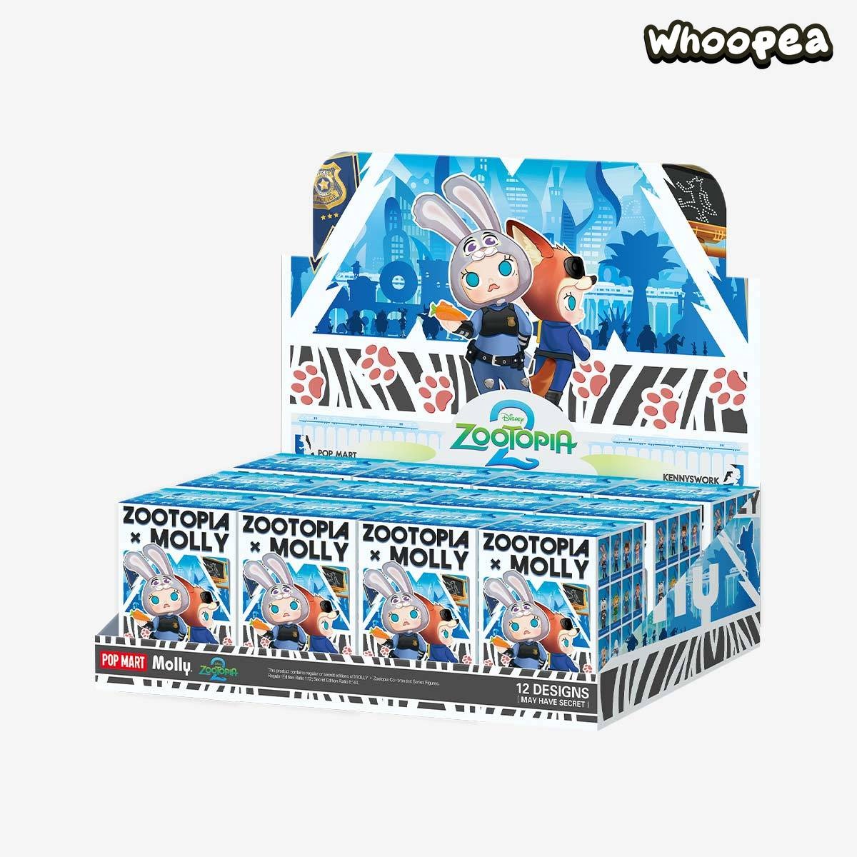 MOLLY × Zootopia Co-branded Series Figure, Blind Box