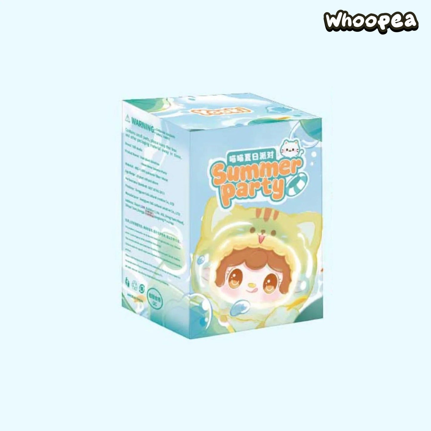 Yooki Meow Meow Summer Party Series Plush Dolls, Blind Box