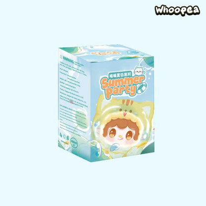 Yooki Meow Meow Summer Party Series Plush Dolls, Blind Box