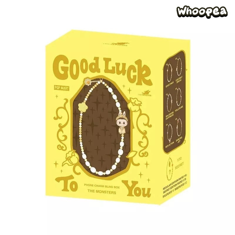 THE MONSTERS Labubu Good Luck To You Phone Charm Blind Box