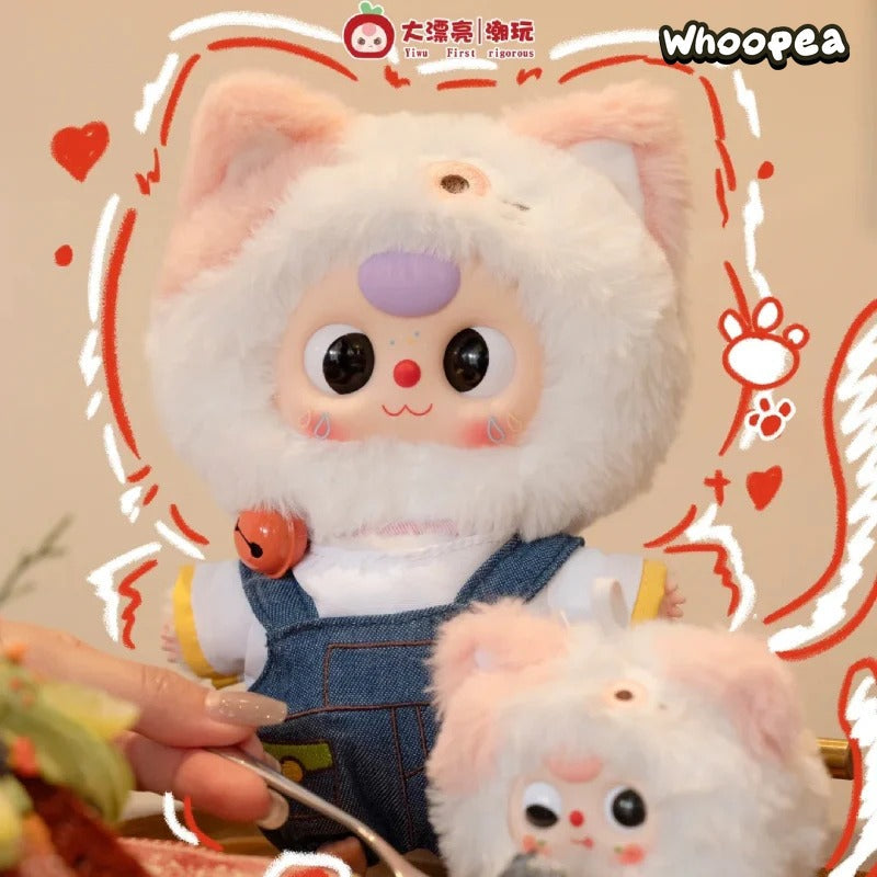 Baby Three Cat Wardrobe Series Plush Dolls, Blind Box