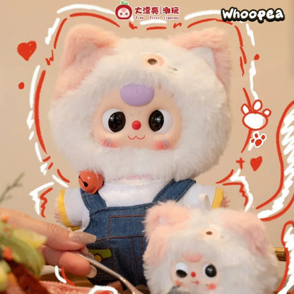 Baby Three Cat Wardrobe Series Plush Dolls, Blind Box