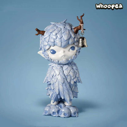 Hirono Keramik-Federfigur, limitierte Auflage