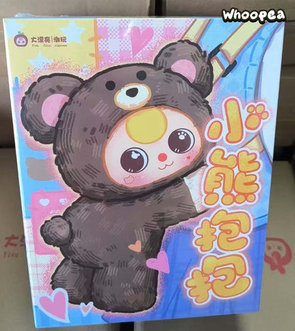 Baby Three Bear Hug Series Plush Crossbody Bag