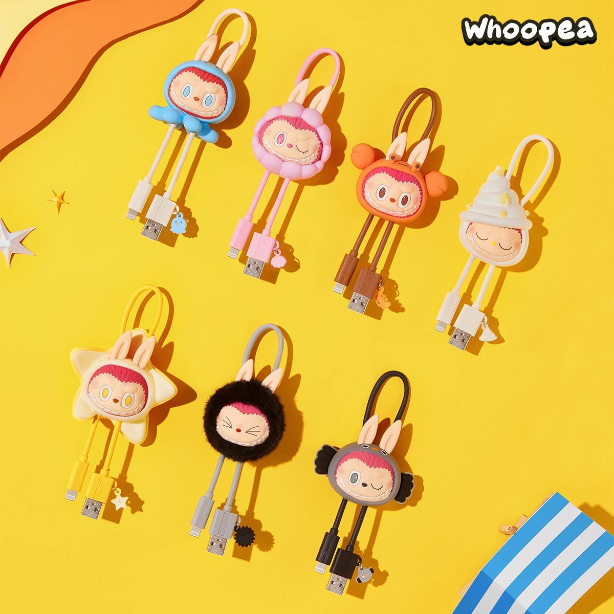 THE MONSTERS LABUBU Enchanted by the Seaside Series-Cable Blind Box