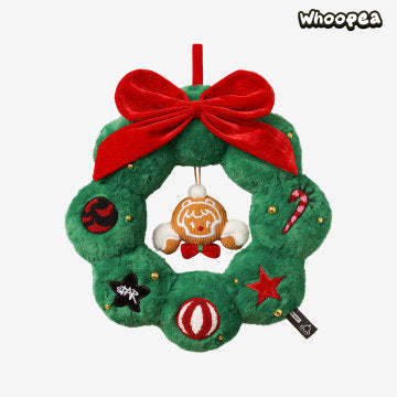 SKULLPANDA Tell Me What You Want Series Plush Wreath Pendant