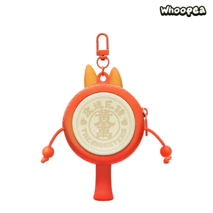 THE MONSTERS Let's Have Fun Together Series-Rattle-drum Earphone Case Toys