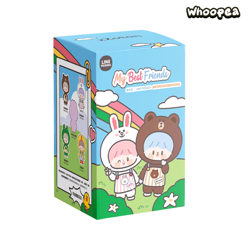 zZoton｜LINE FRIENDS - My Best Friends Series Vinyl Plush Dolls, Blind Box