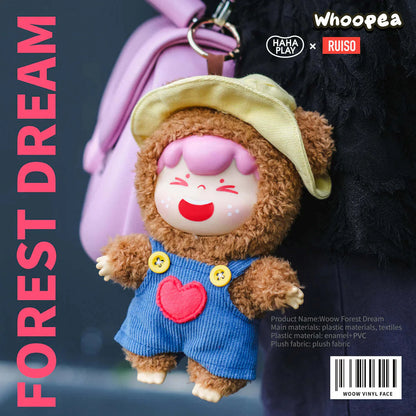 WOOW Forest Dream Vinyl Face Series Plush Dolls, Blind Box