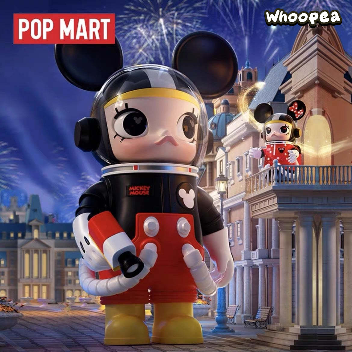 POP MART MEGA SPACE MOLLY 400% MINNIE & MICKEY Series
