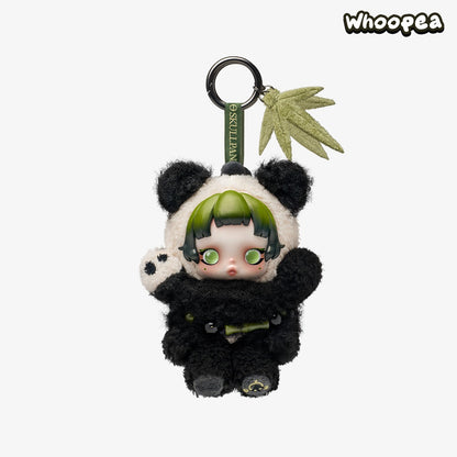 SKULLPANDA Lazy Panda Plush Doll Pendant