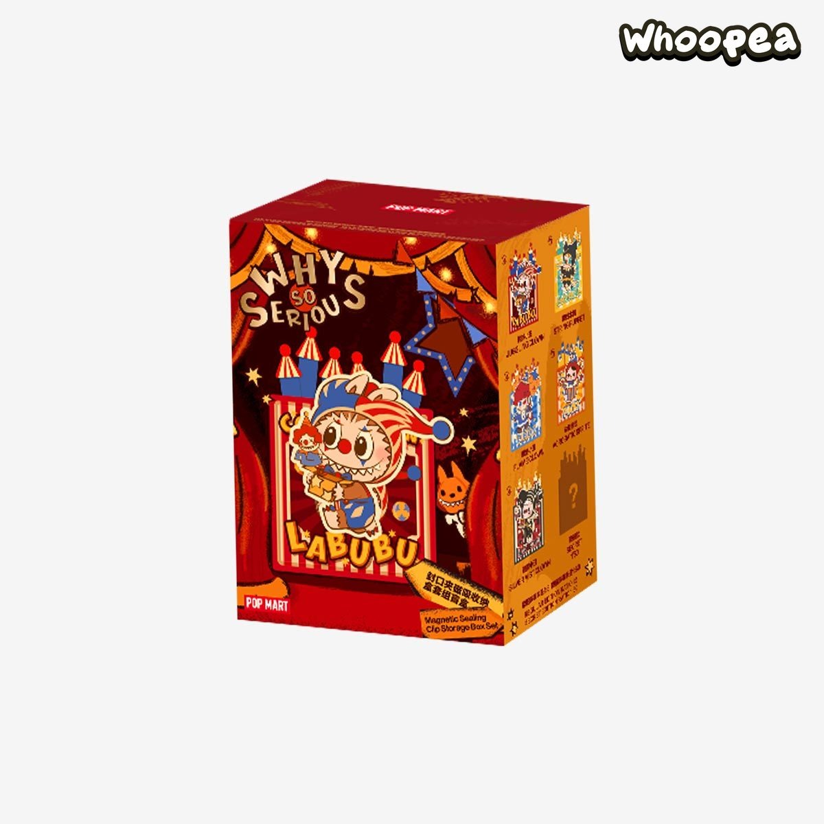 WHY SO SERIOUS Series - Magnetic Sealing Clip Storage Box Set