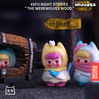 XXFU Xiaoxiaofu Night Stories The Werewolevs Wood Series Mini Beans, Blind Bag