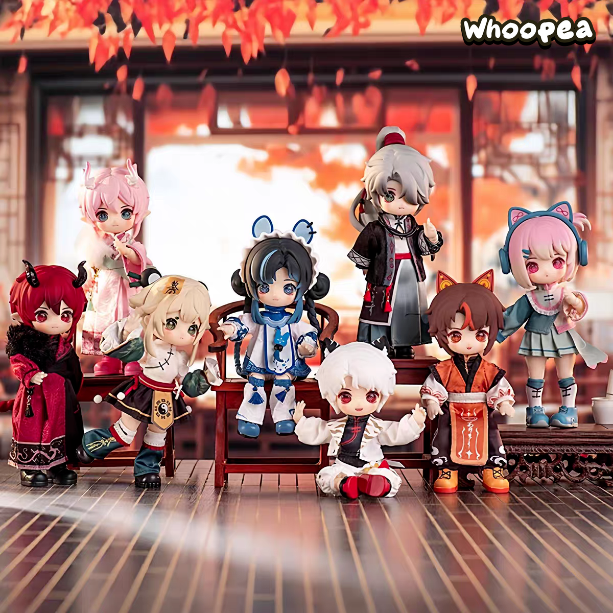 NAGI Cloud Ruins Chronicle Series Action Figures BJD Blind Box