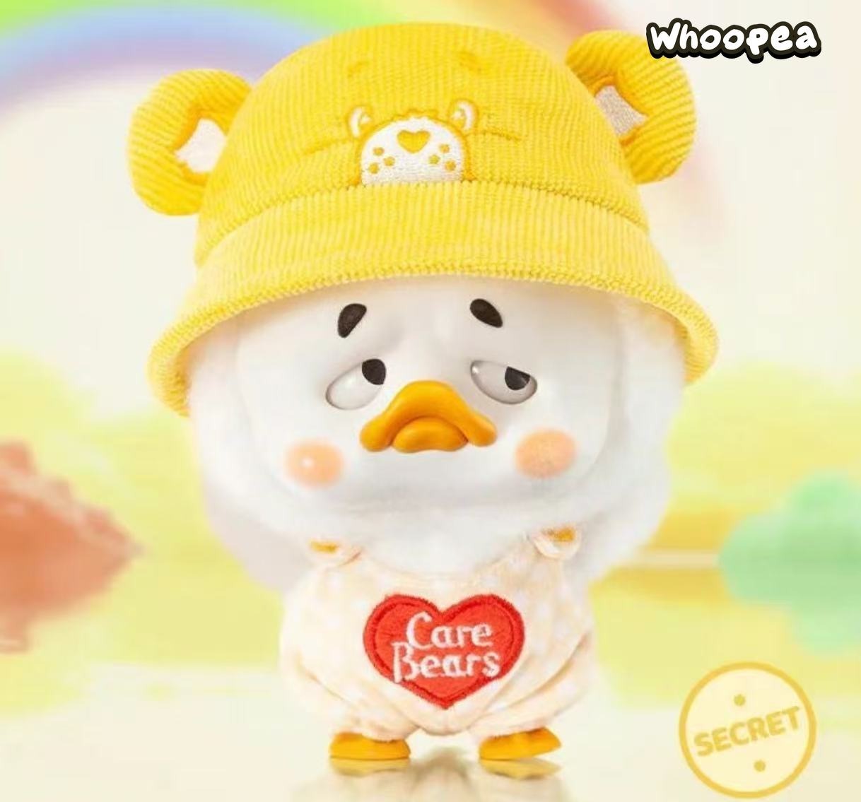 Carebears x UpsetDuck Be Rainbow Duck Series Plush Blind Box