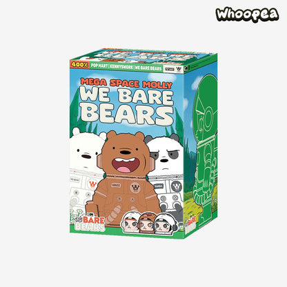 MEGA SPACE MOLLY 400% WE BARE BEARS, Blind Box