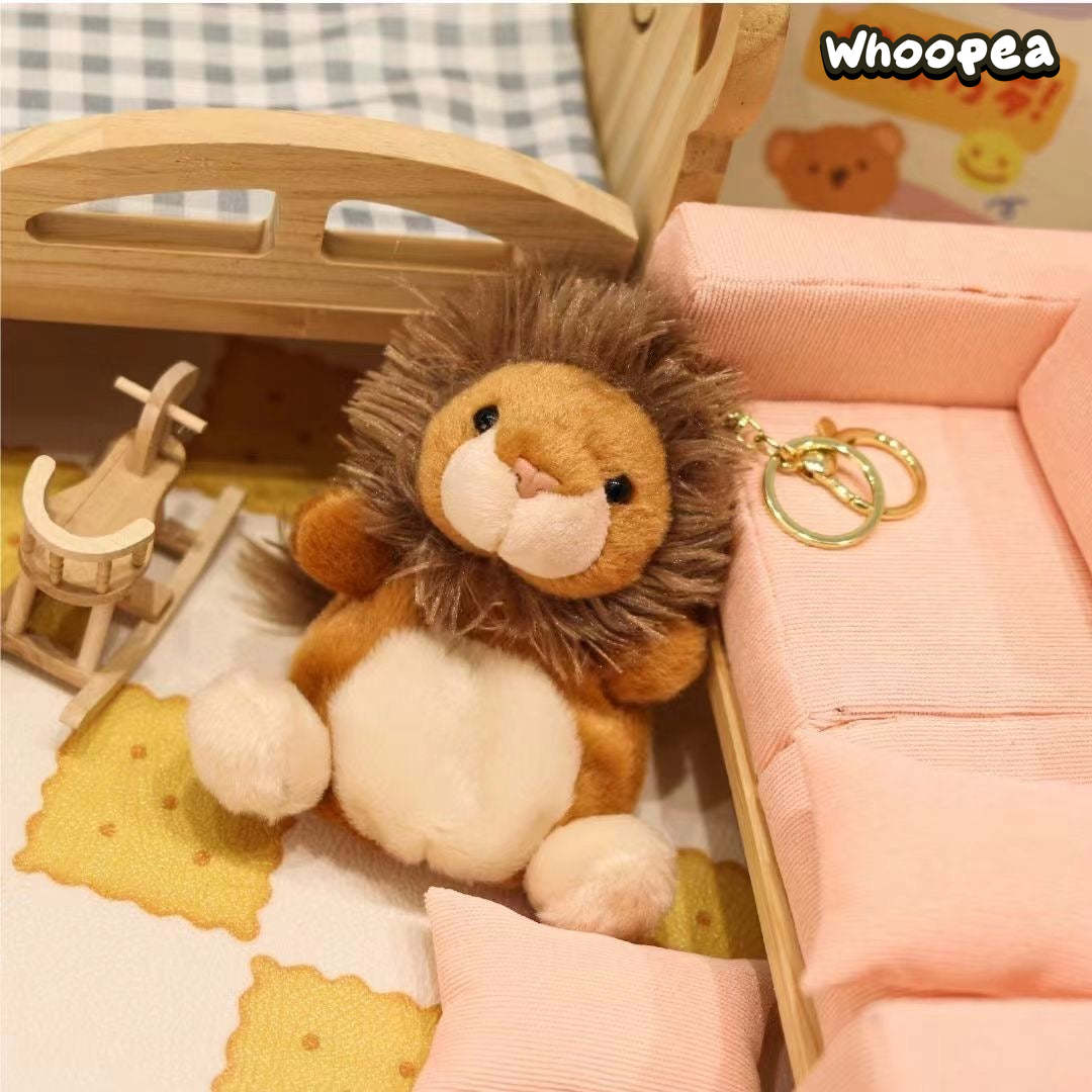 【SALE】Happy Zoo Plushy Keychain Series Blind Box