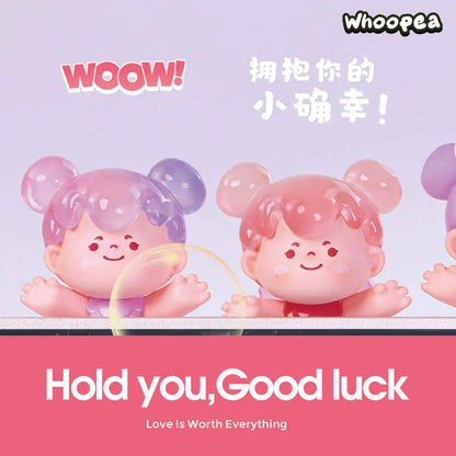 WOOW Hold Your Good Luck Mini Beans Series Figures, Blind Bag