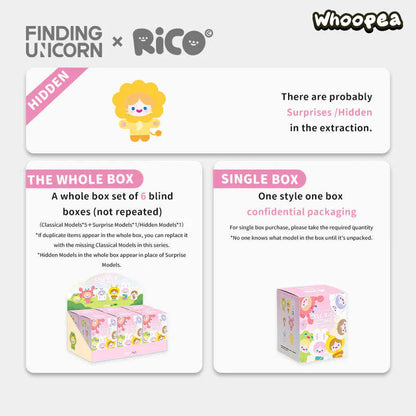CELL RiCO Happy Fluffy Series Plush Dolls, Blind Box