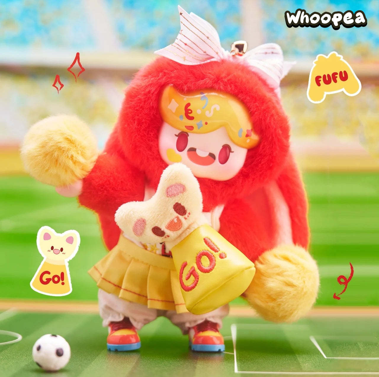 Adou x FuFu You're So Amazing Series Plush Dolls Hanging Card