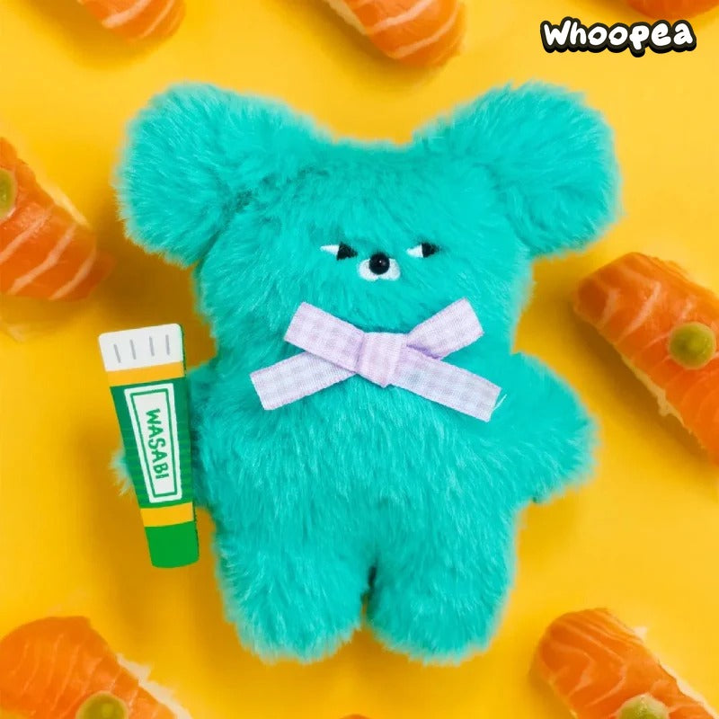 WASABI Bear Flavor Series Plush Keychain Blind Box