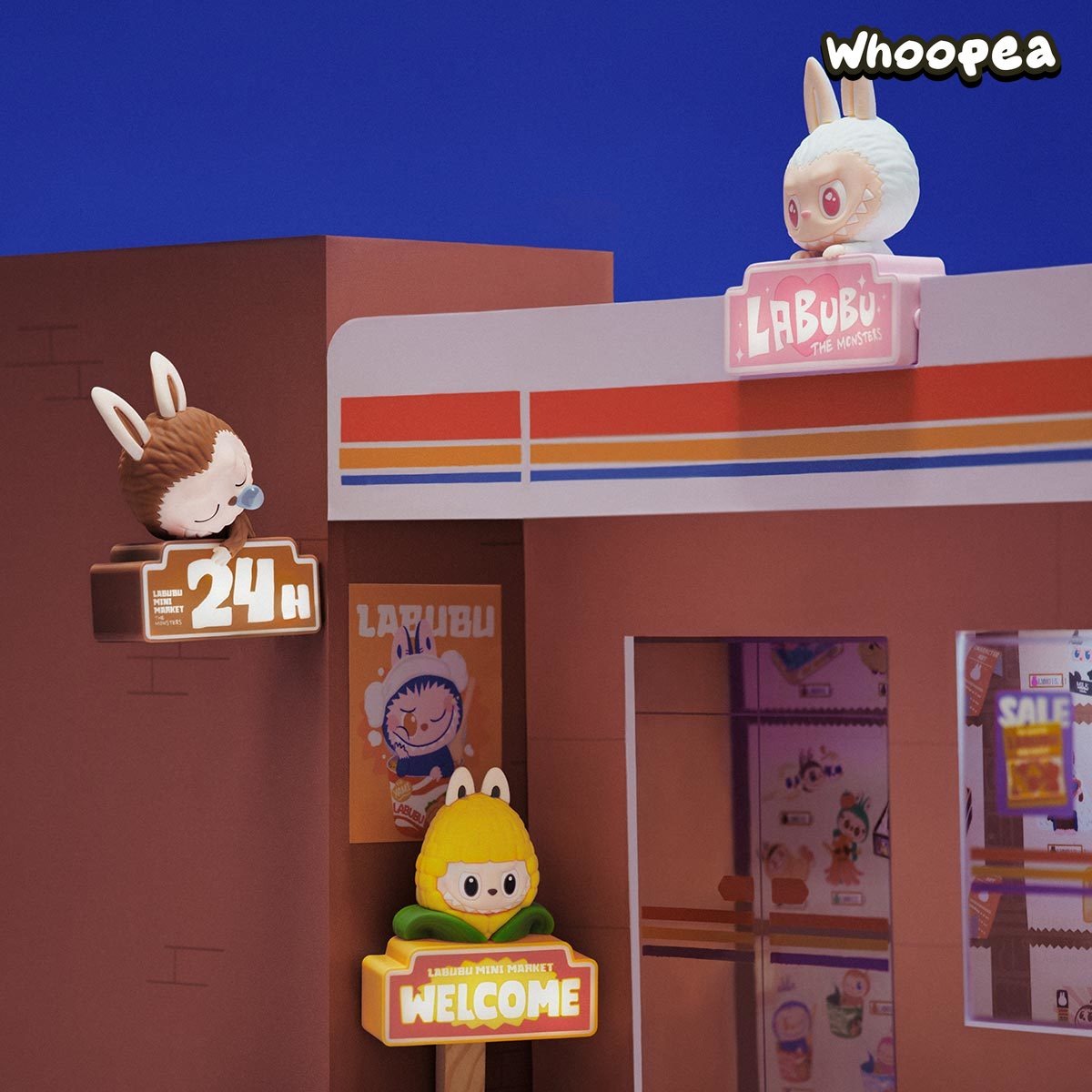 THE MONSTERS Wacky Mart Series-Fridge Magnet Blind Box