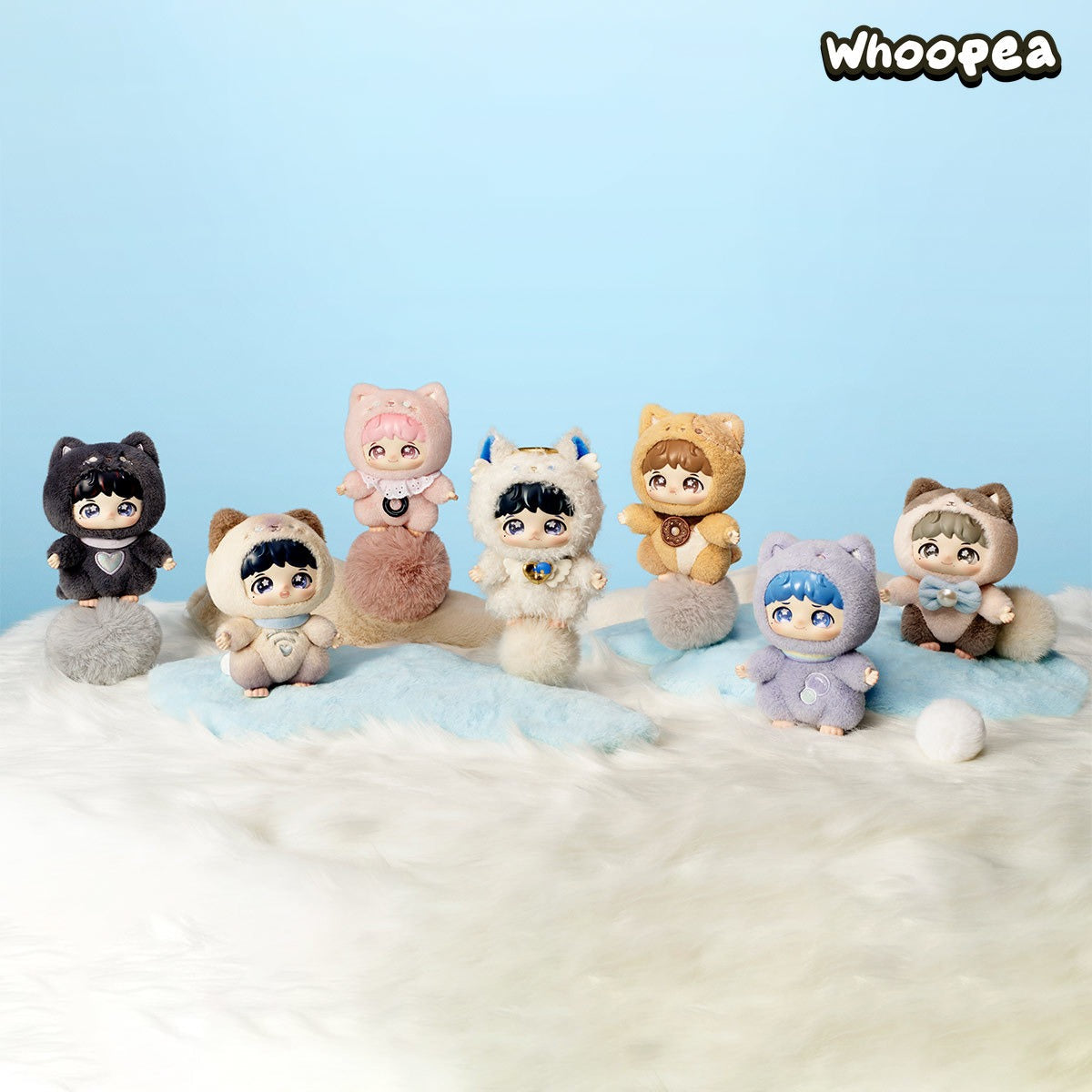 ZHOU SHEN SHENSELF Series Vinyl Plush Doll Pendant, Blind Box