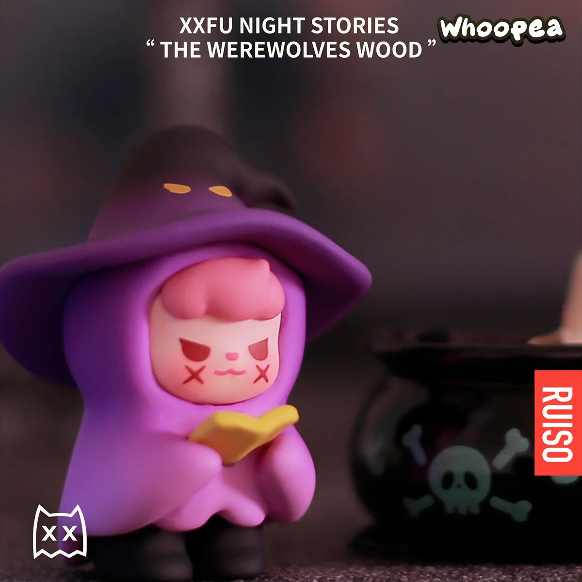 XXFU Xiaoxiaofu Night Stories The Werewolevs Wood Series Mini Beans, Blind Bag
