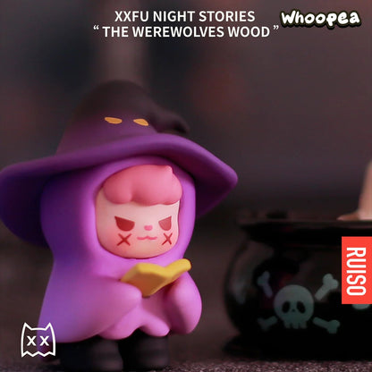 XXFU Xiaoxiaofu Night Stories The Werewolevs Wood Series Mini Beans, Blind Bag