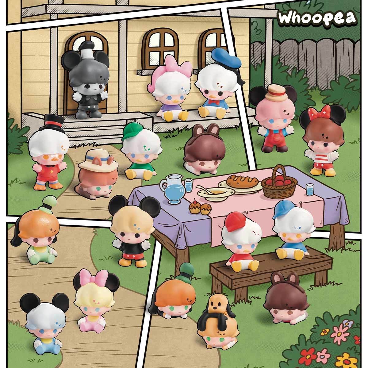 POP BEAN DIMOO WORLD × DSN Classic Series（3Pcs Per Pack）