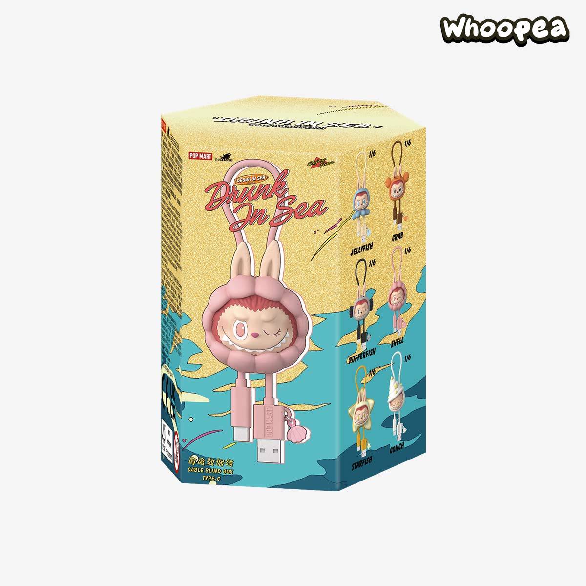 THE MONSTERS LABUBU Enchanted by the Seaside Series-Cable Blind Box