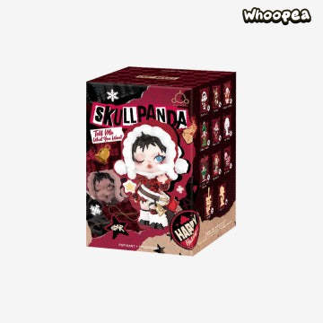POP MART Skullpanda Tell Me What You Want Series Figures, Blind Box, Christmas Theme