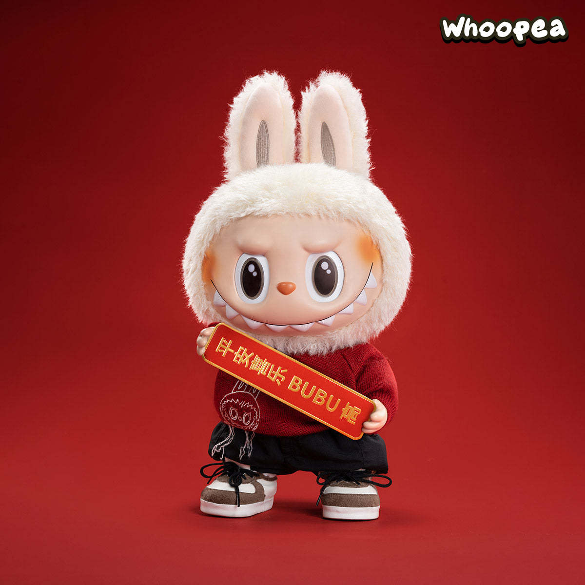 THE MONSTERS LABUBU - BEST OF LUCK Vinyl Plush Doll