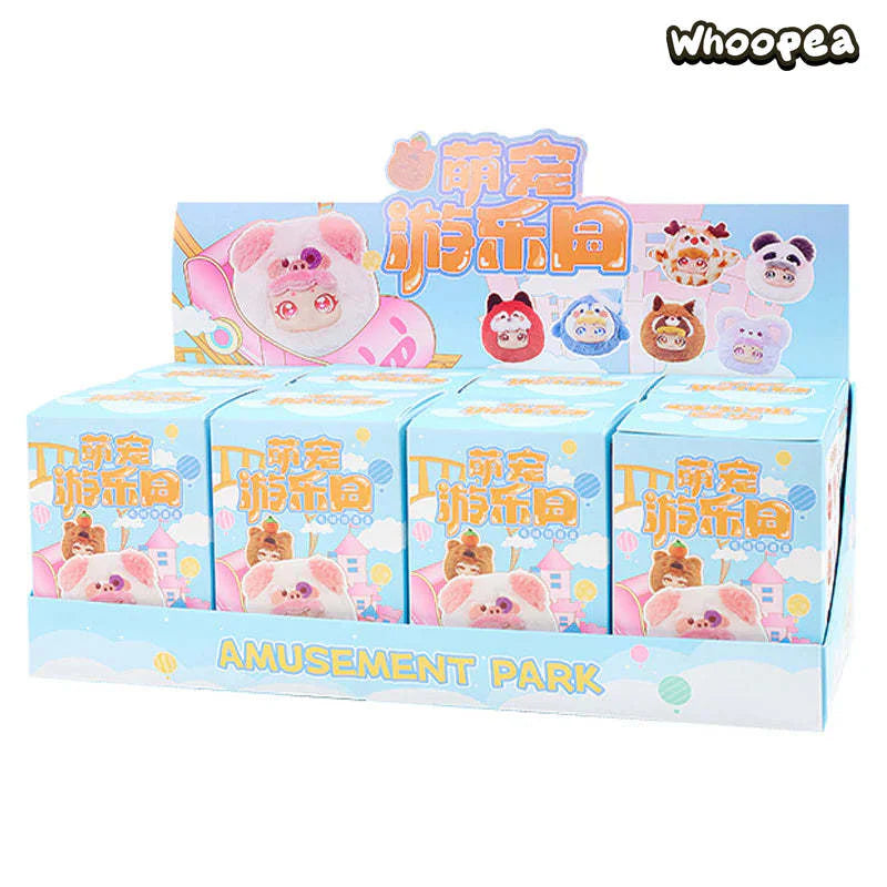 【Sale】Cute Pet Amusement Park Series Plush Dolls, Blind Box
