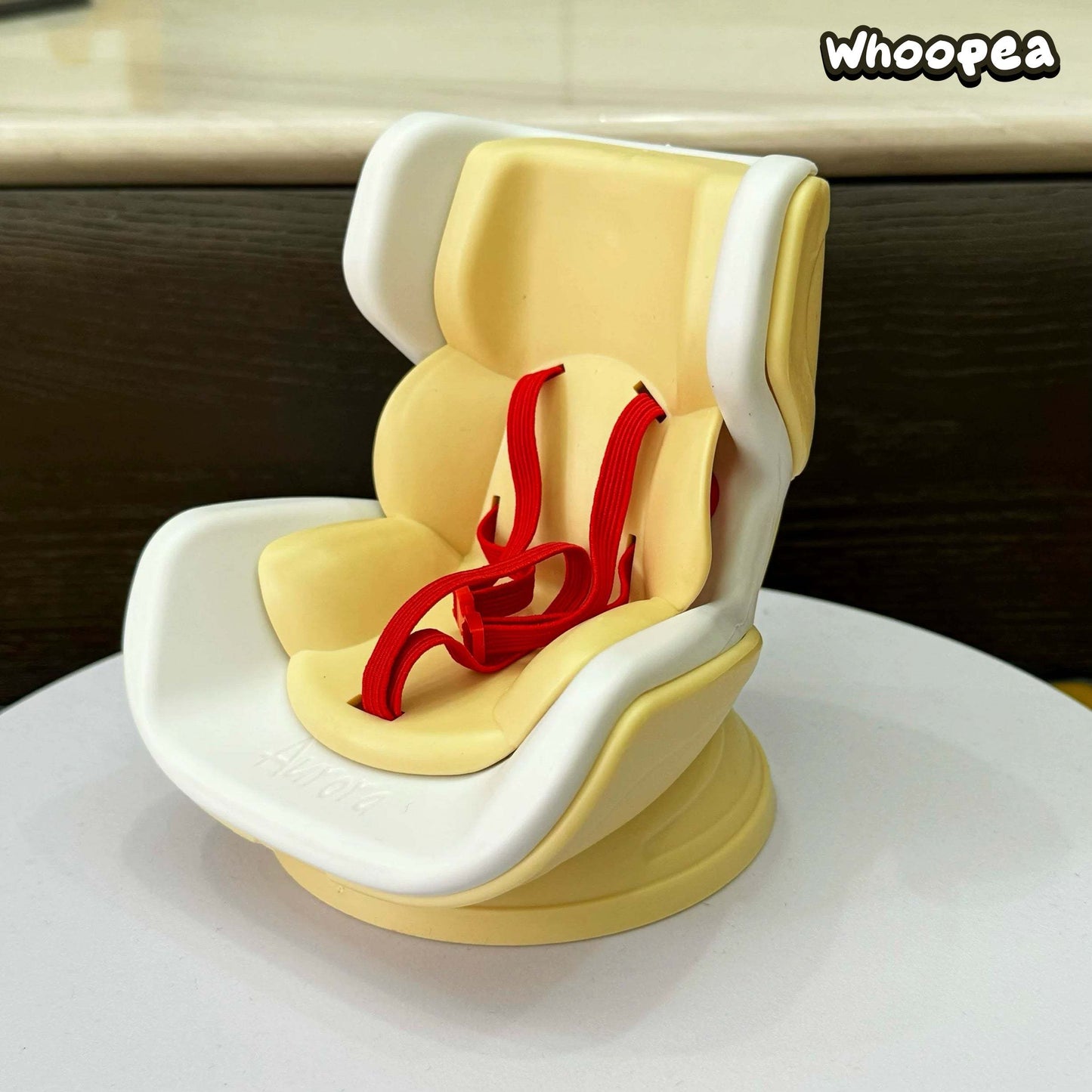 Kawaii Puppensitz Mini-Sitz für Labubu Ob11 Puppe Cartoon Ornament