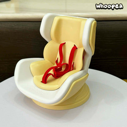 Kawaii Puppensitz Mini-Sitz für Labubu Ob11 Puppe Cartoon Ornament