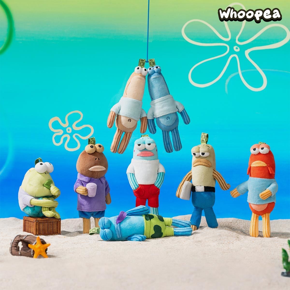 Bikini Bottom Buddies - Whimsical Plush Dolls, Blind Box