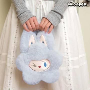 THE MONSTERS Labubu Classic Series-Plush Flower Bag
