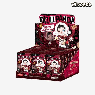 POP MART Skullpanda Tell Me What You Want Series Figures, Blind Box, Christmas Theme