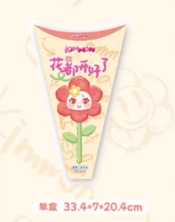 KIMMON Plush Flower Series Dolls, Blind Box